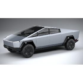 3D model Tesla Cybertruck 2022